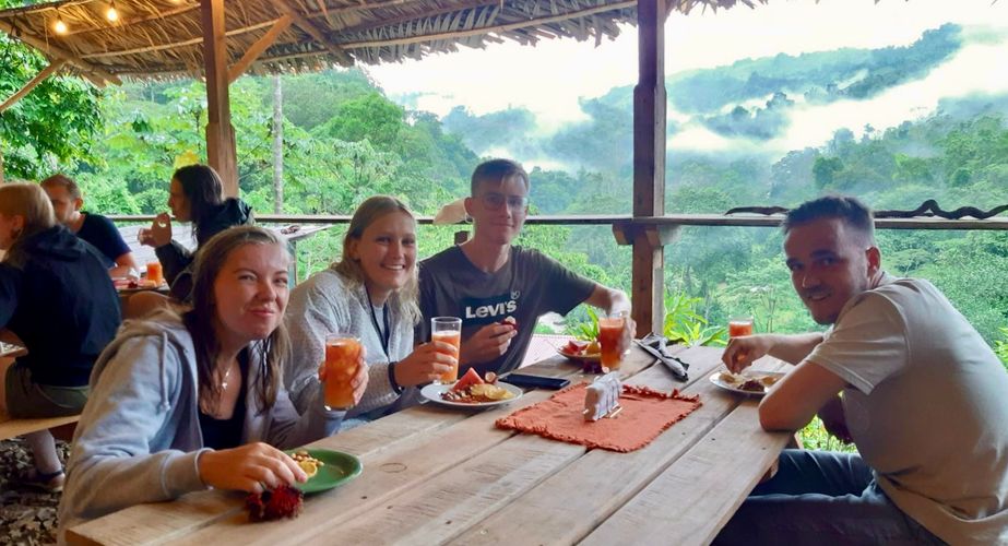 Drankje met een view